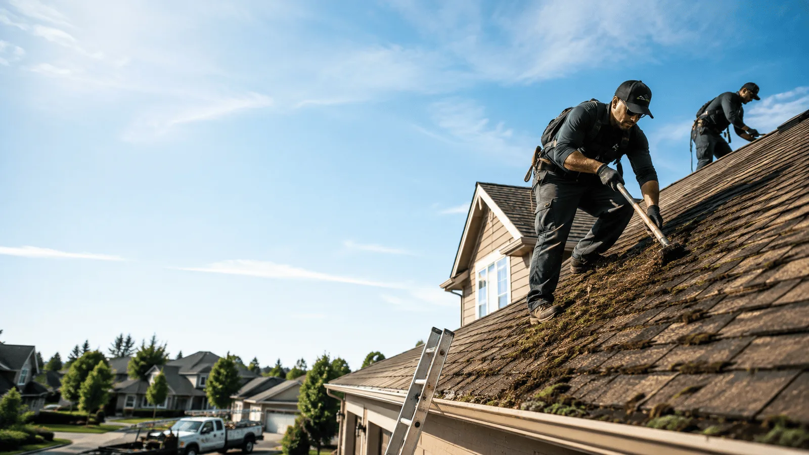 Roof Moss Removal in Nemours, WV near me